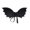 Black M, variant on Bat Wings Purple Non-woven Fabric 1 Pack Adjustable Costume Accessory for Halloween Cosplay Role Play Theme Party Favor Dress Up Holiday Carnival Decoration Prop