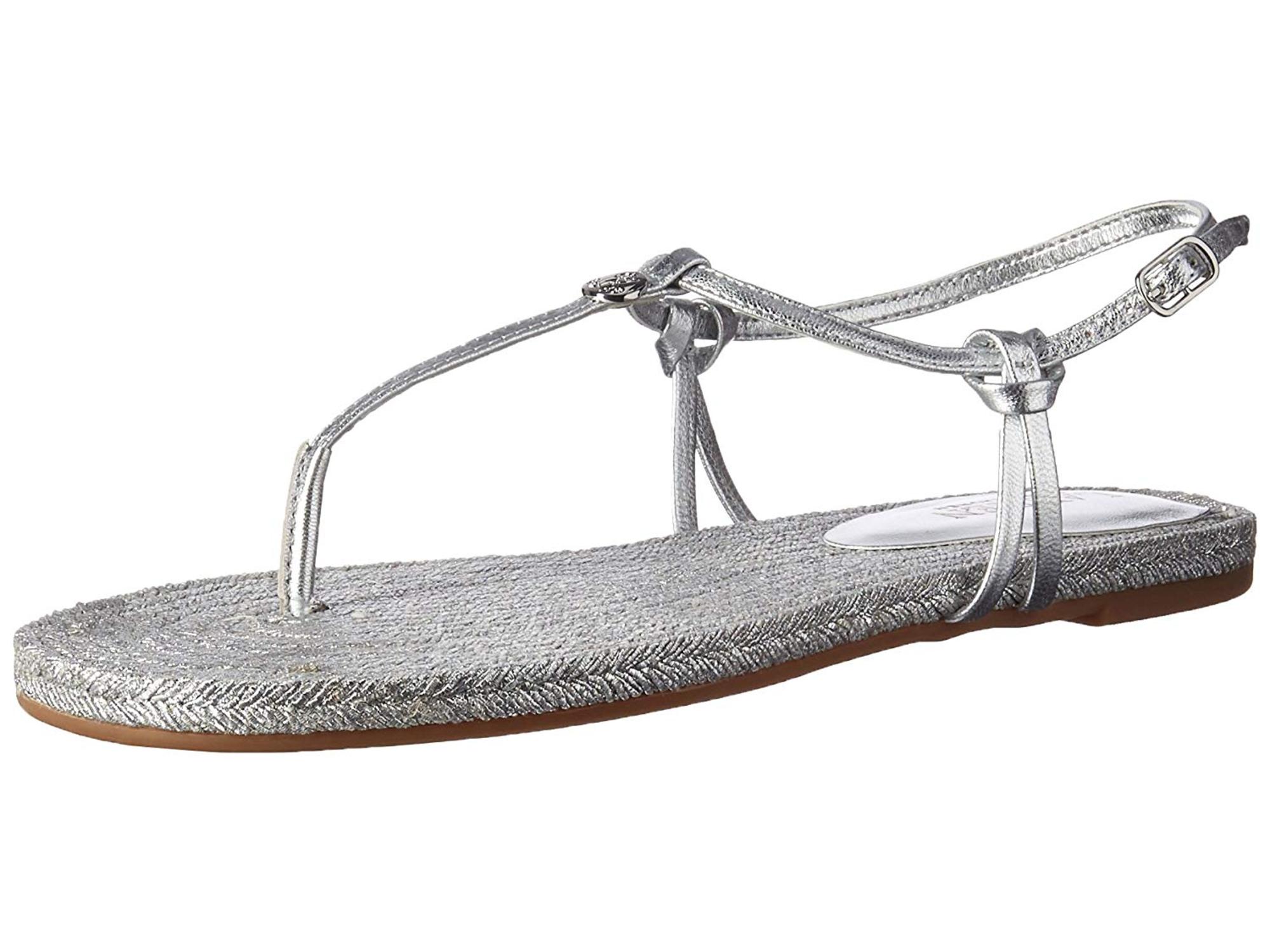 ralph lauren silver sandals