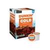 Dunkin Cold Coffee, K-Cup Pods, 22 Count Box