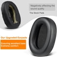 thumbnail image 6 of SOULWIT Replacement Earpads for AKG Pro Audio K361, K361BT, K371, K371BT Headphones, Ear Pads Cushions with Soft Protein Leather and High-Density Memory Foam - Black, 6 of 6