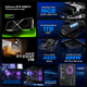 thumbnail image 3 of PC Gamer Completa IA Xtreme PC Gaming NVIDIA GeForce RTX 5060 Ti AMD Ryzen 7 5700 16GB SSD 1TB Monitor Curvo 31.5 180Hz WIFI Black Productividad Versátil Acelerada con IA, 3 of 6