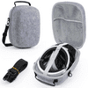 Allnice Hard Carrying Case for PS VR2, Hard Travel Case for PS VR2 with Elite Strap Shockproof Durable PS VR2 Case Hard Storage Bag PS VR2 Headset and Controllers Accessories with Shoulder Strap