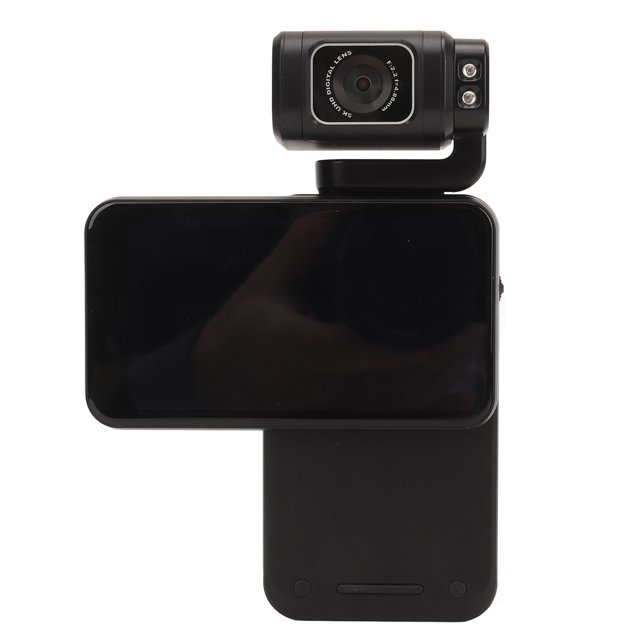 Cámara de Vlogging Wifi de 36MP, Videografía de CámaRa de video rotatable de 180 Grados de 5K 3.5 Pulgadas para Fotogramación