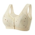 thumbnail image 3 of Daisy Bra for Seniors, Front Snap Closure Bras, Front Snaps Daisy Bras for Older Women, 3 of 3