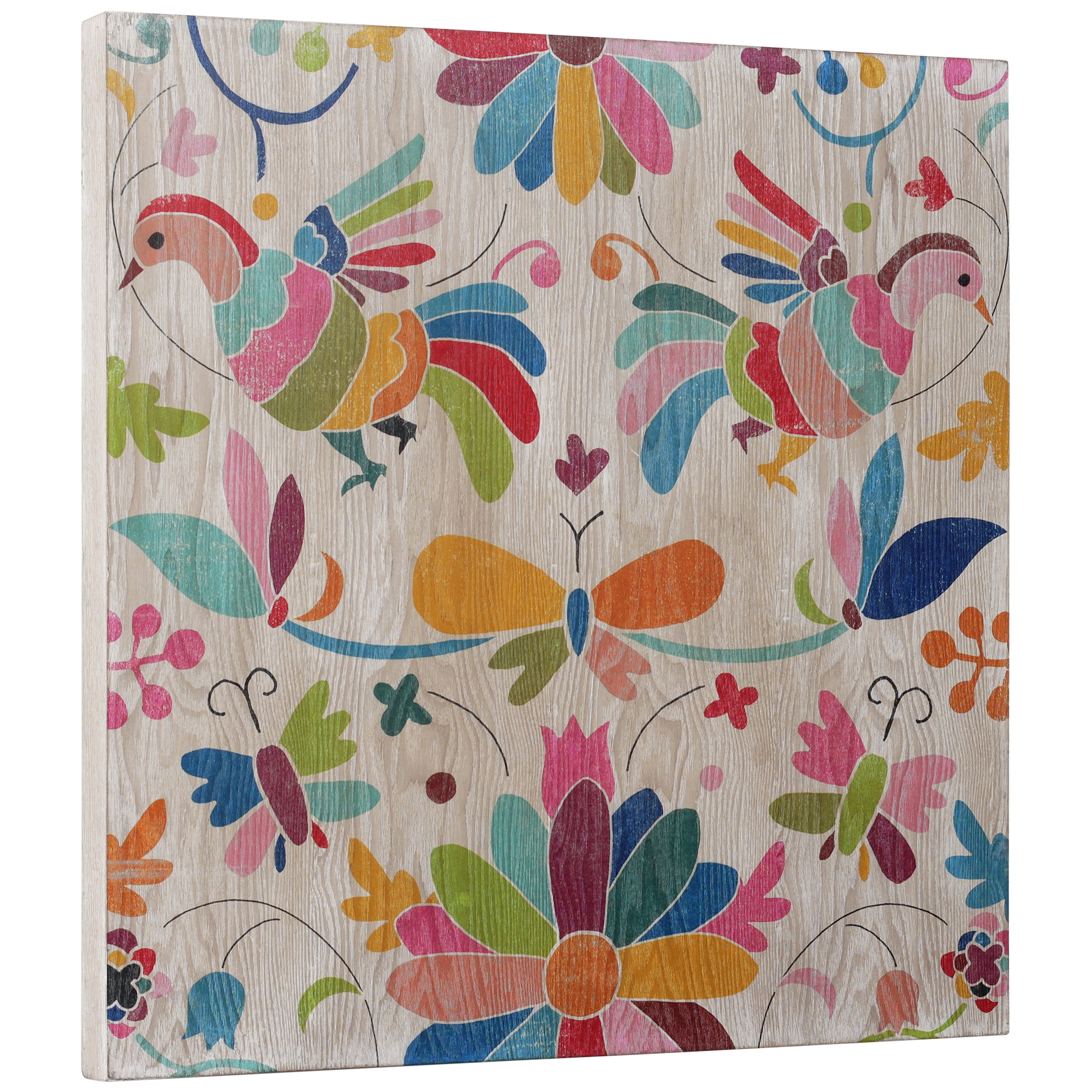 Empire Art Folklorica I & II Birds Photography, Set of 2