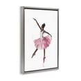 thumbnail image 3 of Stupell Industries Art Deco Graceful Ballerina in Pink Gray Floating Frame Canvas Art, 17 x 25, by Ramona Murdock, 3 of 8