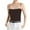 Coffee-02, variant on Mittory Women's Square Neck Tank Top with Built in Bra Sleeveless Spaghetti Strap Basic Tank Tops