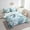 Teal Light Blue Sandy Beige, variant on Nautical Coastal Bed in a Bag Queen Comforter Set 7 Piece,Blue Ocean Beach Bedding Set Seashell Starfish Sheet Sets with Comforter Conch Shell Coral Bed Set,Plain White Blue Room Decor
