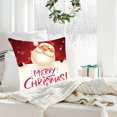 thumbnail image 5 of Lilixerw 18'' x 18'' Christmas Pillow Covers,Christmas Decorations Flax Throw Pillowcase,Perfect for Sofa Indoor Christmas Decoration, 5 of 6