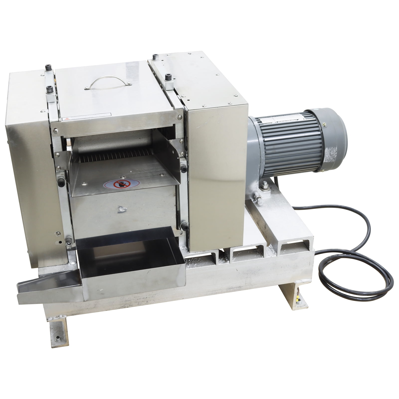 Sugarcane Juicer Extraction Machine Industrial 3 Rollers 1 Ton Capacity 220V 3PH 2200W