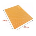 thumbnail image 3 of 2 Pcs pour A4/A5 Tapis de Découpe Quilting Auto-Cicatrisant Rotatif Simple Face 2 Pcs A4 Jaune, 3 of 9