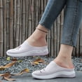 thumbnail image 5 of Women's Walking Shoes Wove Breathable Soft Orthopedic Diabetic Comfortable Sneakers for Women Indoor Outdoor Casual Athletic Work Shoes Pink 5.5, 5 of 7
