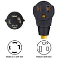 thumbnail image 2 of Generador, adaptador y soldador, cable de alimentación EXCELFU de 30 A a 220 V, 2 of 7