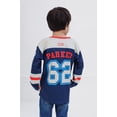 thumbnail image 3 of Camiseta Marvel Spider-Man Hockey Jersey azul para niños 5T, 3 of 6
