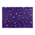 thumbnail image 3 of Purple Stars Pattern Reversible Placemat Non Slip Coffee Mat 18x12 Inch for Dining, Kitchen, Coffee, 3 of 9