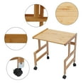 thumbnail image 4 of Under Desk Rolling Printer Stand Cart Strong Bearing Capacity for Home Office, 4 of 23