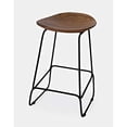thumbnail image 3 of Jofran Nature's Edge Modern Solid Wood Counter Height Backless Stool (Set of 3), 3 of 6
