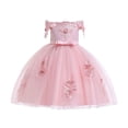 thumbnail image 1 of Robes Formelles pour Filles 3-12 Ans Robes de Concours de Fleurs pour Filles Robe de Princesse, 1 of 6