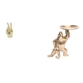 thumbnail image 1 of Escultura de estatua,Estatuas y figuras con gestos de los dedos de la mano,Estatua,Bandeja para servir estatuas,decoración del hogar,manualidades,Escultura de resina coleccionable,regalo, 1 of 8