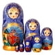 thumbnail image 2 of Muñeca Anidada Sunnimix 7 Uds Pintada a Mano, 2 of 8