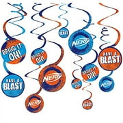 Nerf Hanging Swirl Decorations (12pc)