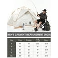 thumbnail image 6 of 33,000ft Men's Rain Jacket Waterproof Lightweight Packable Rain Pullover for Hiking Golf Running, 6 of 6