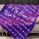 thumbnail image 4 of LHSHID Mom Blanket Gift for Mom for Mothers Day from Daughter Mom Gift from Son Best Mom Ever Pink Blanket for Sofa Bed Birthday for Mother from Son Daughter 60x80in, 4 of 6
