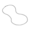 thumbnail image 2 of Sterling Silver Curb 100 Gauge Chain Necklace 30 Inches, 2 of 2