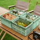 thumbnail image 1 of Xihbxyly Cesta Plegable Portátil, Caja de Almacenamiento Apilable, Ligera y Ecológica, Multiusos para Picnic, Compras, Oficina y Organización Del Hogar. Tamaño Compacto: 30,5 X 20,5 X 16,5 Cm., 1 of 6