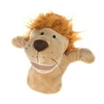 thumbnail image 2 of Adorable marioneta de mano de peluche, león, amigos del zoológico, animales, marionetas educativas, muñecas, león de dibujos animados, 2 of 5