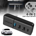 thumbnail image 3 of Hub USB Compatible avec Tesla Modèle 3 Y 2021/Modèle 3 Y 2022 avec 3 Ports USB et 1 Port USB-C, 3 of 10