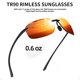 thumbnail image 4 of Gafas Deportivas JIM HALO Polarizadas TR90 Sin Montura para Hombre y Mujer, 4 of 8