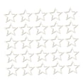thumbnail image 3 of Estrellas huecas, piezas de madera sin terminar, letreros de madera, recortes de madera en blanco para el aula 25 piezas de 5 cm, 3 of 8