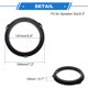 thumbnail image 5 of Anillo Espaciador de Altavoz Unique Bargains Adaptador de Altavoz Tweeter para Ford Escape 2012-2022 para 6.5'' ABS 2 Pcs, 5 of 7