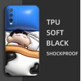 thumbnail image 1 of Funda Para vivo Y02s Y16 Y22S Y22 V25 5G V25e X80 lite Y77 5G De Teléfono Silicona Negra Tpu Crayón Shin 3D, 1 of 4
