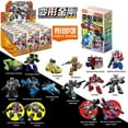 thumbnail image 1 of Transformers Starscream Movies Galaxy Version Optimus Prime Bumblebee Building Blocks Robot Moder Kid Collection Toy, 1 of 5