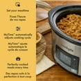 thumbnail image 4 of Mijoteuse Crockpot avec cycle de cuisson réglable MonTemps | Mijoteuse programmable 5,7&nbsp;L pour sept&nbsp;personnes ou plus | Acier inoxydable, 4 of 9