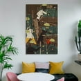thumbnail image 6 of Jacob Lawrence Print Painting (20) Room Aesthetic Poster Print Art Wall Painting Canvas Posters Gifts Modern Bedroom Decor 12x18inch(30x45cm), 6 of 6