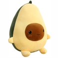 thumbnail image 1 of braveheart Cute Avocado Plush Toy Soft Fruit Pillow Stuffed Cartoon Sofa Cushion Kids Girls Birthday Gifts, 1 of 9