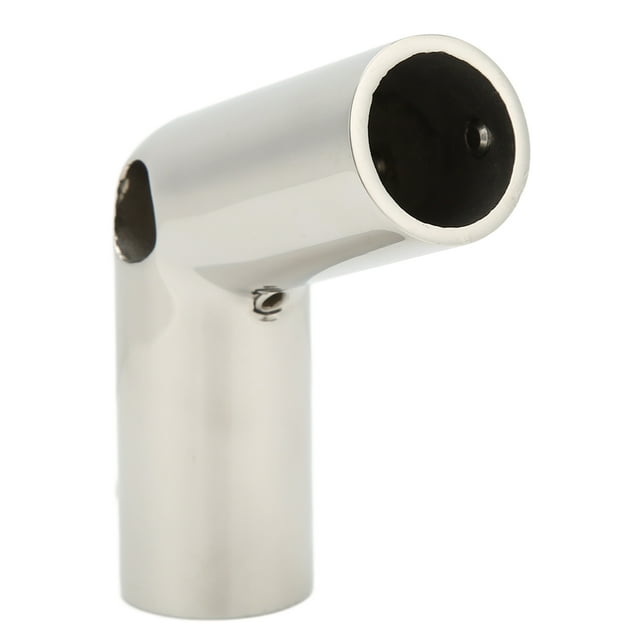 Elbow Boat Hand Rail Fitting,22mm 2‑Way Boat Hand Boat Hand Rail Fitting Marine Hardware Solid Performance