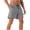 Dark Gray, variant on Men's Athletic Performance Shorts Breathable Drawcord Solid Color Stylish Casual Sports Moisture Wicking Lightweight Run White S