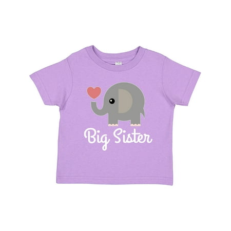 

Inktastic Big Sister Girls Announcement Gift Toddler Toddler Girl T-Shirt
