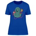 thumbnail image 1 of Retro Diving Helmet Colorful Tee Women's -Image by Shutterstock, 1 of 1