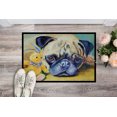 thumbnail image 2 of Carolines Treasures 7423JMAT Tapis Intérieur Ou Extérieur 24 x 36 Po. Pug Bunny Rabbit, 2 of 4
