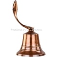 thumbnail image 5 of Authentic Bronze Premium Metal Bells | Marine Maritime Nautical Boat Bells & Ship's Decor Functional Bell | Nagina International (5 Inches), 5 of 6