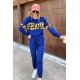 thumbnail image 3 of Conjunto Deportivo PRETTYGARDEN Leopardo Azul Manga Larga M, 3 of 6