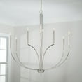 thumbnail image 5 of 10 Light Chandelier In Modern Style-42.75 Inches Tall And 40 Inches Wide-Aged Brass Finish    -Traditional Installation Capital Lighting 445901Ad, 5 of 10