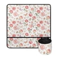 thumbnail image 2 of HELLHERO Butterfly Rose Pattern Sewing Machine Mat Washable to Keep Sewing Accessories with Storage Cylinder for Most Sewing Machines, Christmas, 2 of 5