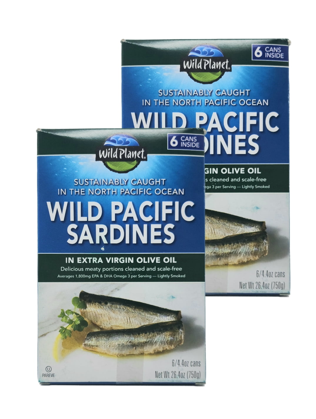 Wild Wild Pacific Sardines In Extra Virgin Olive Oil 12 Pack 4