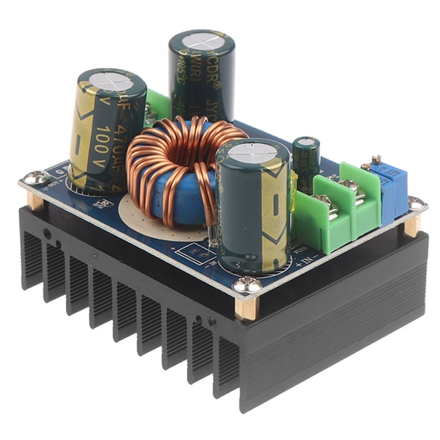 Módulo elevador de voltaje 600W 12-80V Módulo convertidor de voltaje ajustable DC a DC Unidad adaptadora tholdsy EL001478-00